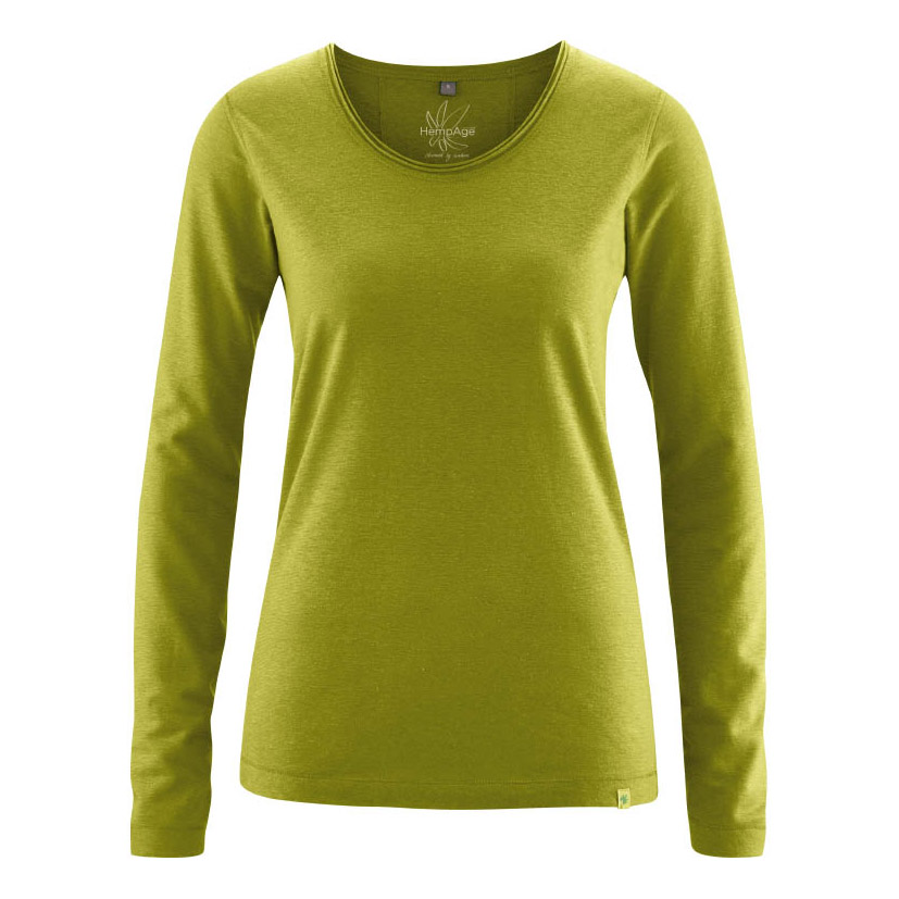 Longsleeve Hempage Hanf fern